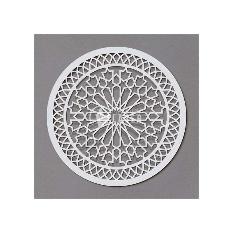 Wall decoration for laser cutting