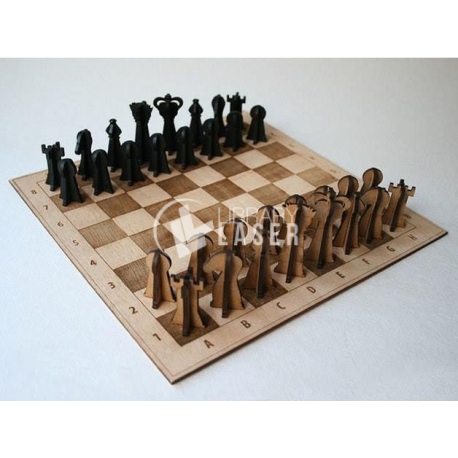 Chess-Ajedrez, 3D CAD Model Library